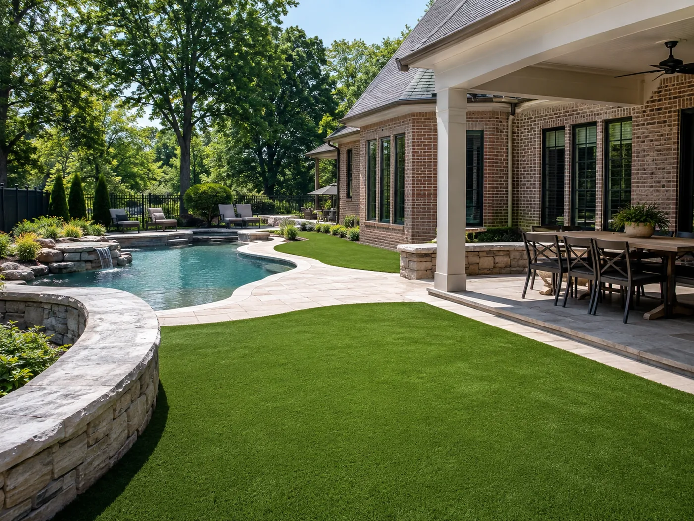 Turf Around Pools